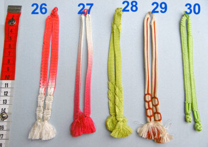 Haori-himo (snoddar) (26-30)