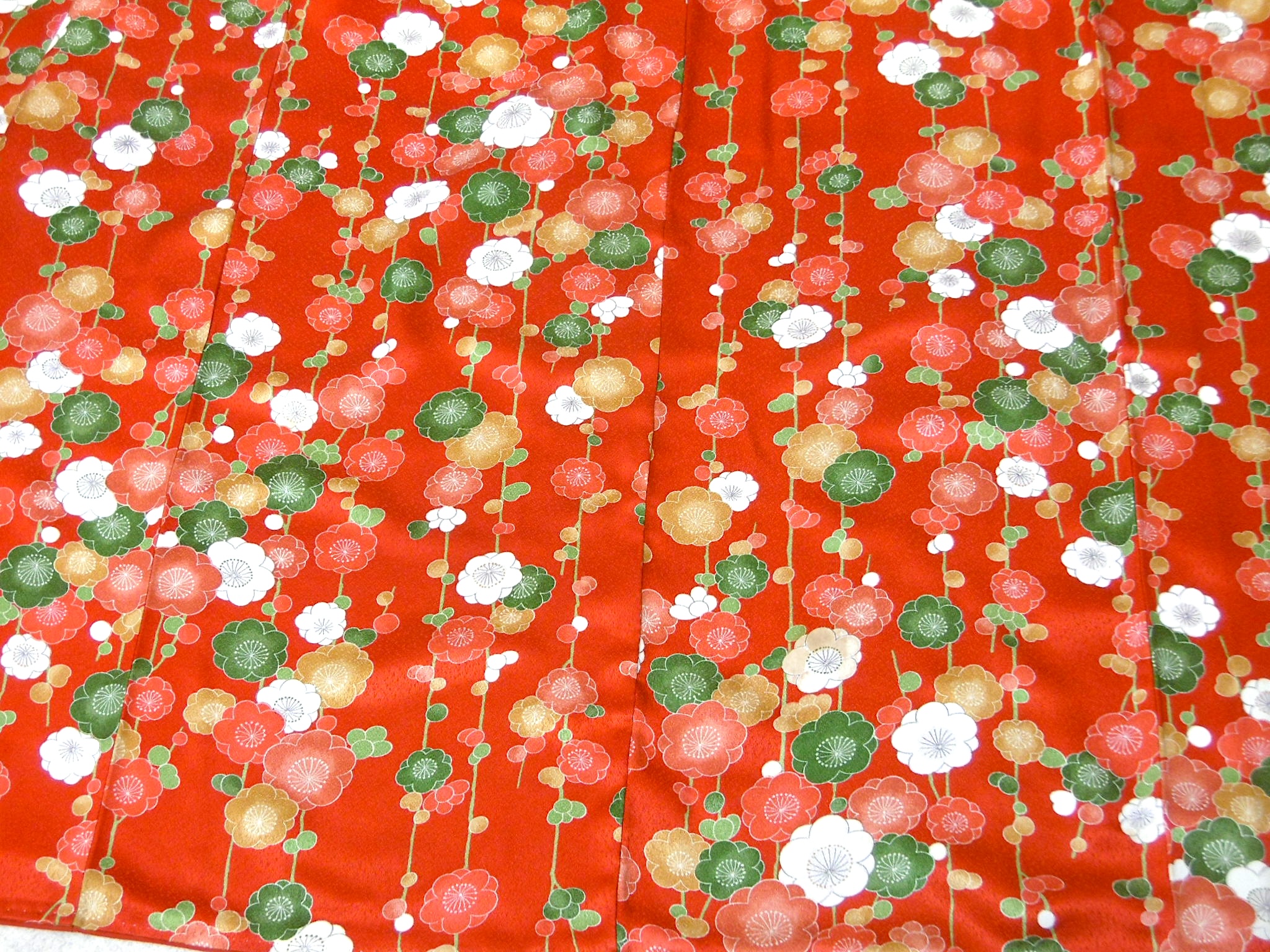 (02) Röd, blommor,Komon - Image 5
