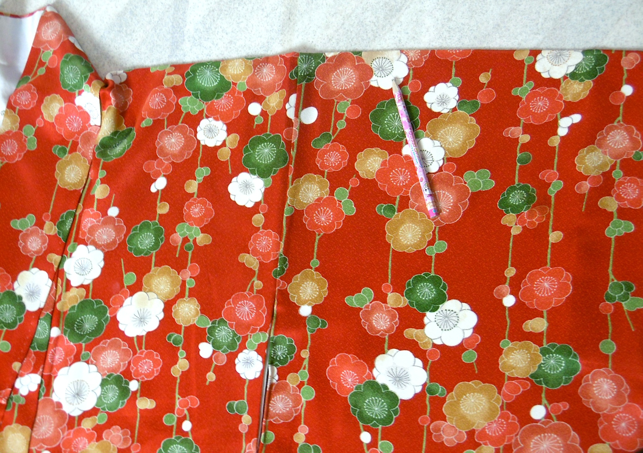 (02) Röd, blommor,Komon - Image 12