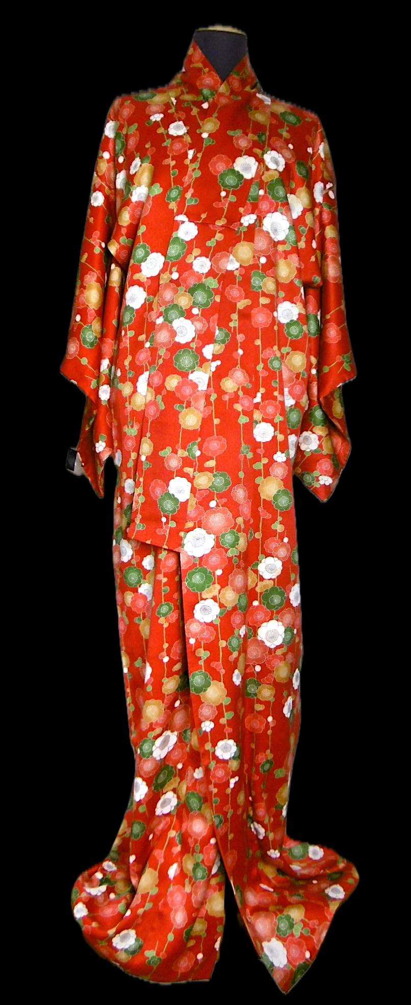 (02) Röd, blommor,Komon - Image 2