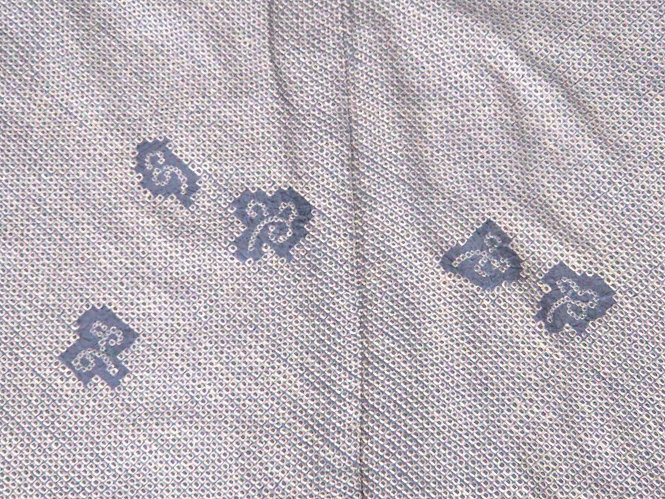 Haori (13)grå,blå,Shibori - Image 6