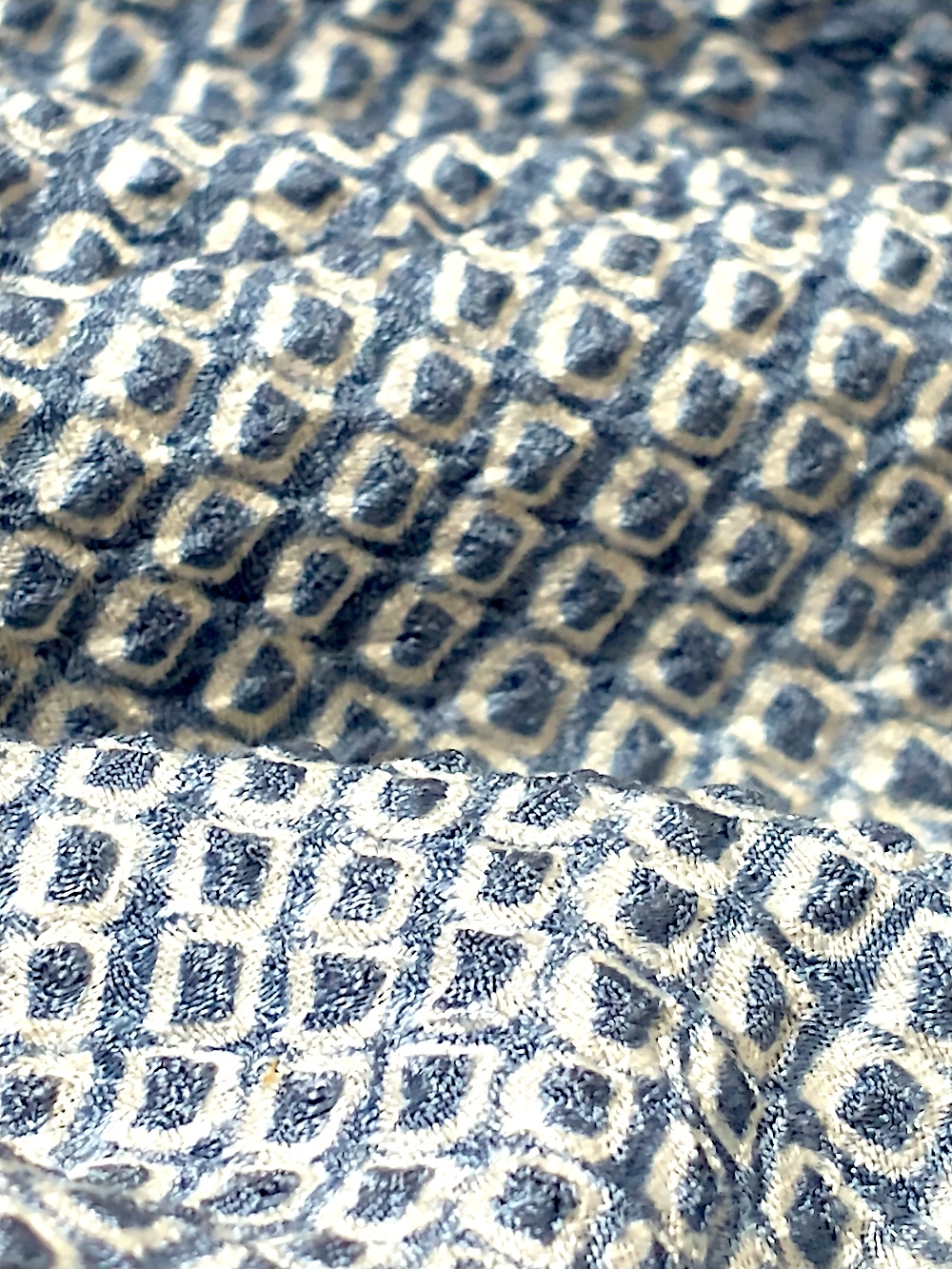 Haori (13)grå,blå,Shibori - Image 12